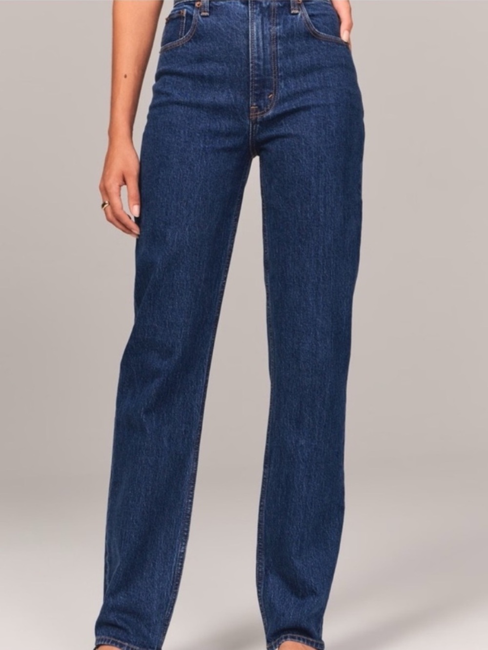 Abercrombie & Fitch Midwash Blue Denim Jeans